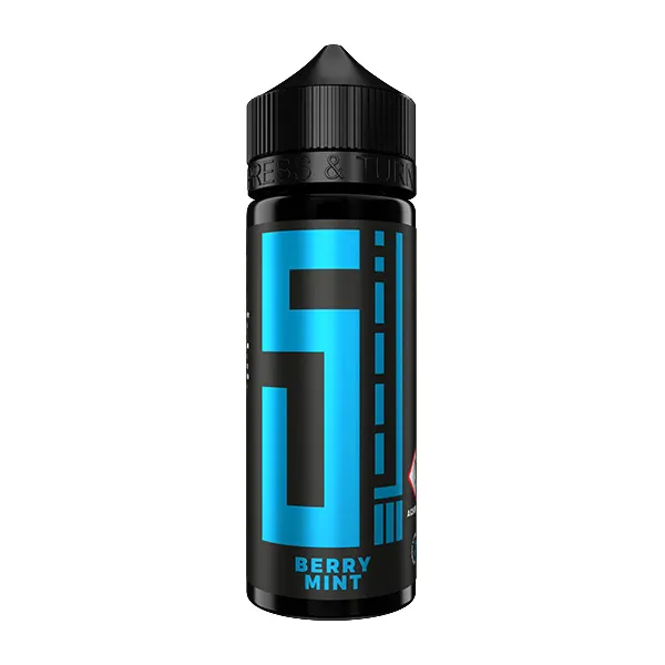 5EL Berry Mint 10ml Aroma in 120ml Flasche 